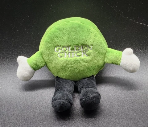 Texas Rangers Golden  Chick Dot Race Plush 2022 SGA - Green Cover