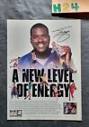 Shaquille Oneal Shaqbar And Amway Promo Print Advertisement Vintage 1996