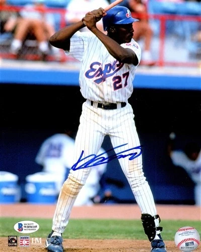 Montreal Expos HOFer VLADIMIR GUERRERO Signed 8x10 photo #2  - JSA - Image 1 of 1