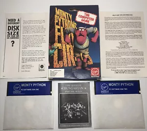Monty Python’s Flying Circus, PC 1991, 5.25” Box Game - Picture 1 of 8