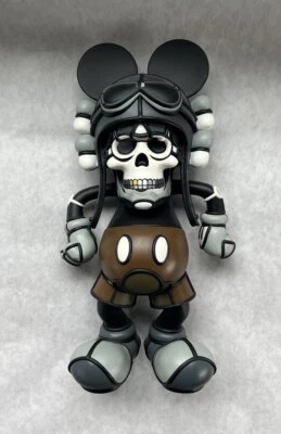 David Flores X Hellfire Canyon Club Deathshead Mickey 1 of 50 Very Rare Signed - Image 1 of 4