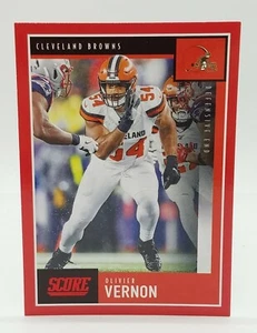 2020 Score Olivier Vernon Red Parallel #69 Cleveland Browns 🔥🔥 - Picture 1 of 2