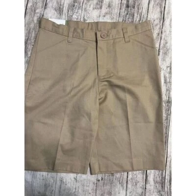 Pantalones Cortos Niñas Uniforme Escolar Real Escuela Beige Corto Talla 16 Bermudas Foto 1 de 4