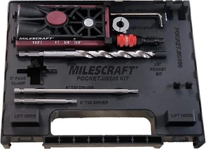 Milescraft 1325 Pocket Jig 200 Complete Double/Twin Pocket Hole Kit System - Picture 1 of 17