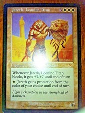 Jareth, Leonine Titan - Onslaught - Magic: The Gathering - MTG