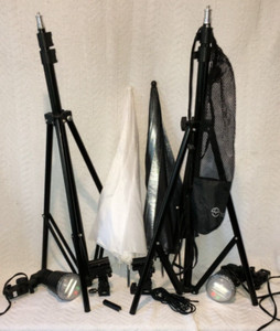 Studio Camera Flash Umbrellas Stands, Photography Master Slave Mini Strobe Flash