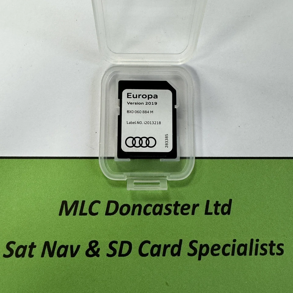 Genuine Audi 2019 Satellite Navigation SAT NAV SD Card 8X0 060 884 M - Image 1 of 1