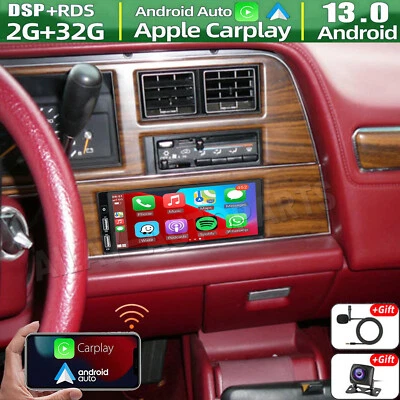 Radio estéreo de coche Android 13 de 6,86"" Carplay para Dodge Dynasty 1988-1993 navegación GPS Foto 1 de 4