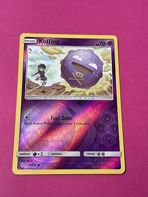 Pokemon 73/214 Koffing - Reverse Holo Card - Unbroken Bonds NM