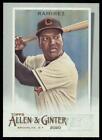 2020 Topps Allen and Ginter Hot Box Silver #210 Jose Ramirez - Cleveland Indians