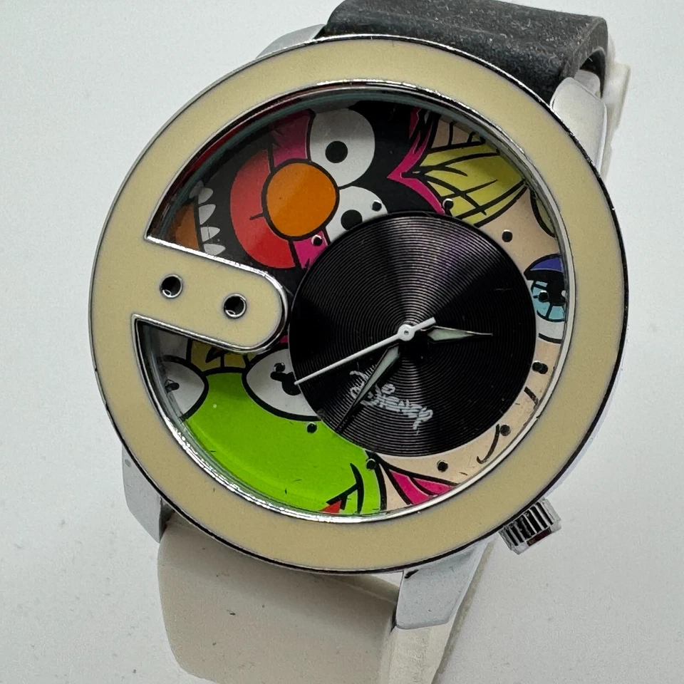 FLUD Reloj Cuarzo Unisex 42mm Plateado Beige Japón Movt Analógico Batería Nueva Foto 1 de 4