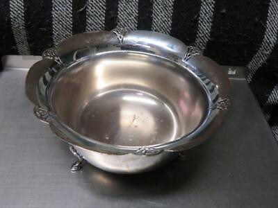 Wm Rogers Vintage Footed Planter/Jardiniere Or Dish • 14.35$