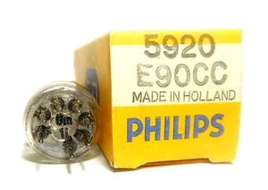 NOS "SQ" E90CC 5920 Tube Valve Philips Special Quality Dual Triode - Bild 1 von 2
