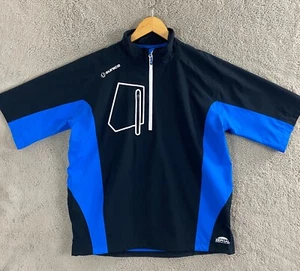 Sunice Berlin Zephal Windshirt Herren Medium wasserdichte Golfjacke 1/2 Zip NEU - Bild 1 von 14