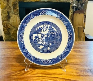 Vintage Royal China Blue Willow Ware 13" Serving Plate / Round Platter - Picture 1 of 10