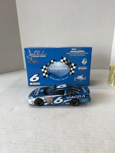 Mark Martin 1/24 #6 Viagra 2002 Blue Chrome Ford Taurus Team Caliber Owners - Picture 1 of 12