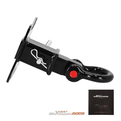 Enganche trasero de alta resistencia para receptor Polaris RZR XP 1000 4x4 14-25 2" con grillete Foto 1 de 4