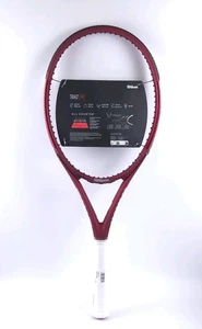 New Wilson TRIAD FIVE Hard Tennis Racket Frame Only Grip Size 2 Red Unstrung - Picture 1 of 6