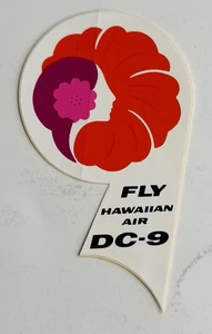 Hawaiian Airlines Aufkleber - gestanzt - DC-9 - Bild 1 von 1