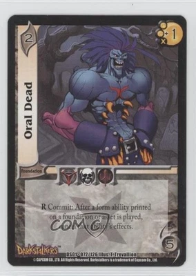 Universal Fighting System (UFS) 2007 - Darkstalkers Oral Dead #DS01-072 Foto 1 de 2