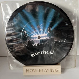 MOTORHEAD Motorhead (Live) 1981 UK 7" VINYL PICTURE DISC Play Tested Bronze - Picture 1 of 5