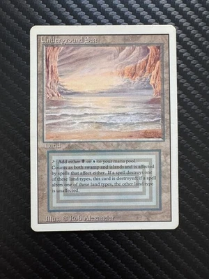Underground Sea (English) Dual Land - Magic The Gathering (MTG Revised Edition) - Image 1 of 2