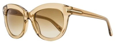 Tom Ford Odette Sunglasses TF1189 45F Transaparent Brown 53mm FT1189 - Image 1 of 3