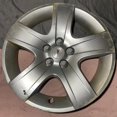 Колпак колеса 2007 2008 2009 2010 Pontiac G6 17 дюймов серебристый 9595640 оригинальный колпак (1) - Изображение 1 из 4