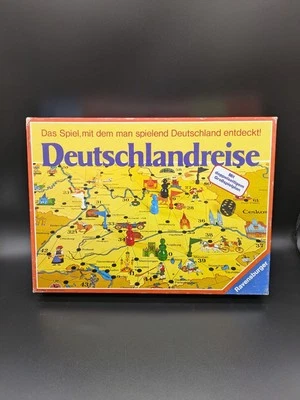 Ravensburger Brettspiel Deutschlandreise | GEPRÜFT + Vollständig | 1988 - RETRO - Bild 1 von 4