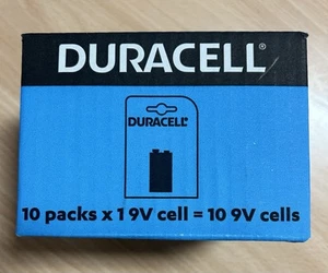 10 Duracell Plus 9V Batterien Neu - Bild 1 von 5