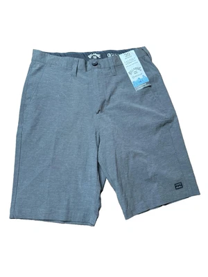 Pantalones Cortos Billabong Para Hombres 30 Gris Crossfire Sumergibles Reciclador Híbrido Walkshorts Foto 1 de 4