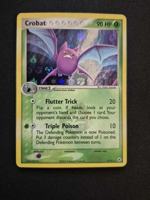 Crobat 3/101 LP - Holo Rare - EX Hidden Legends - Image 1 of 2