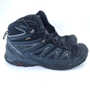 Salomon X Ultra 3 Mid GTX Hiking Mens Size 11 Black Gray Gore-Tex Waterproof - Picture 1 of 8