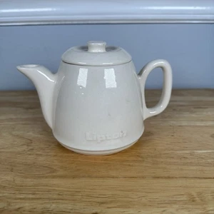 Vintage Pfaltzgraff Lipton Teapot Cream Beige HTF Made In USA - Picture 1 of 5