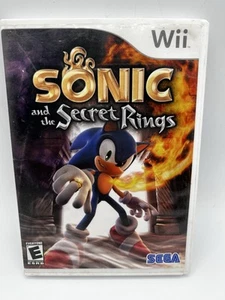Sonic and the Secret Rings (Nintendo Wii, 2007) CIB Completo y Probado SEGA WII - Imagen 1 de 3