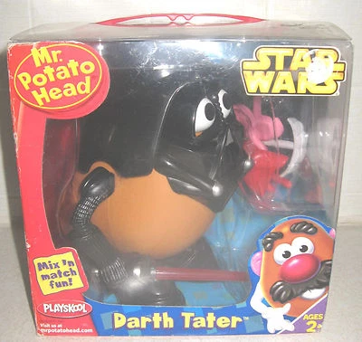 Playskool Star Wars Mr Potato Head 2004 Darth Tater  Foto 1 de 2
