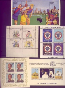 HUTT RIVER PROVINCE: 5  LOVELY MINIATURE SHEETS    MUH   CHEAP - Bild 1 von 1