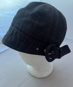 Goorin Bros Damenhut braun kariert Schnalle Größe Medium - Bild 1 von 16