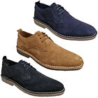 Catesby Mens Desert Shoes Suede Leather Lace Smart Casual Work Office Low-Top