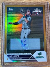 2023  Topps Pro Debut JOE LAMPE Gold Prospect Auto #25/50 Guardians