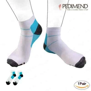 PEDIMEND™ KOMPRESSIONSSTRÜMPFE BEI NEUROPATHIE SCHMERZEN BOGENSPORN PLANTARFASZIITIS - 2 STÜCK - Bild 1 von 6