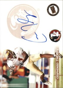 2005 Press Pass Autographs Bronze #51 Craphonso Thorpe 