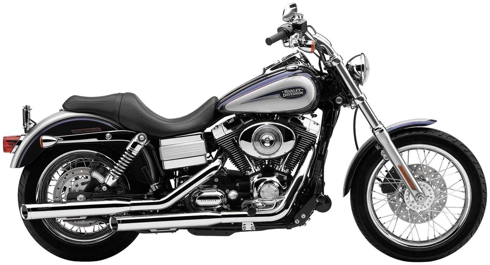 Silenciador antideslizante Cobra de 3" para Harley-Davidson Dyna Super Glide T Sport 2001-2003 Foto 1 de 1