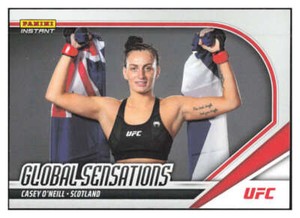 CASEY O'NEILL 2023 Panini Instant UFC Global Sensations /102 Scotland # ID:81505
