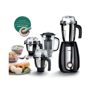 Bosch Truemixx Pro 1000 Watt Heim Mixer Schleifmaschine Schwarz Stahl 4 Krüge - Bild 1 von 20