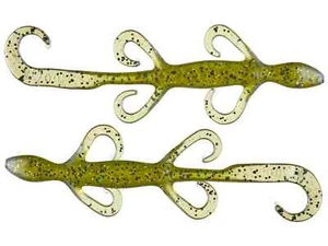 Zoom Fishing Lures Lizard 6” Inch 9 Per Pack - Picture 1 of 22