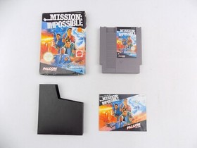 Boxed Nintendo Entertainment NES Mission Impossible - Inc Manual - PAL-