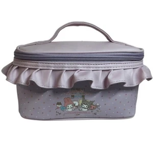 My Melody Kuromi Sanrio Vanity Pouch Japan Exclusive 2025 Purple Cosmetic Bag - Picture 1 of 7