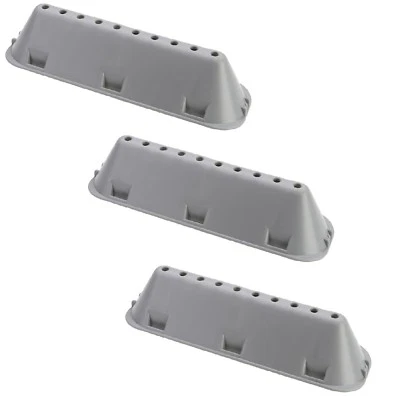 3 x Indesit Hotpoint Washing Machine 10 Hole Drum Paddles Lifters Triple Pack - Image 1 of 4