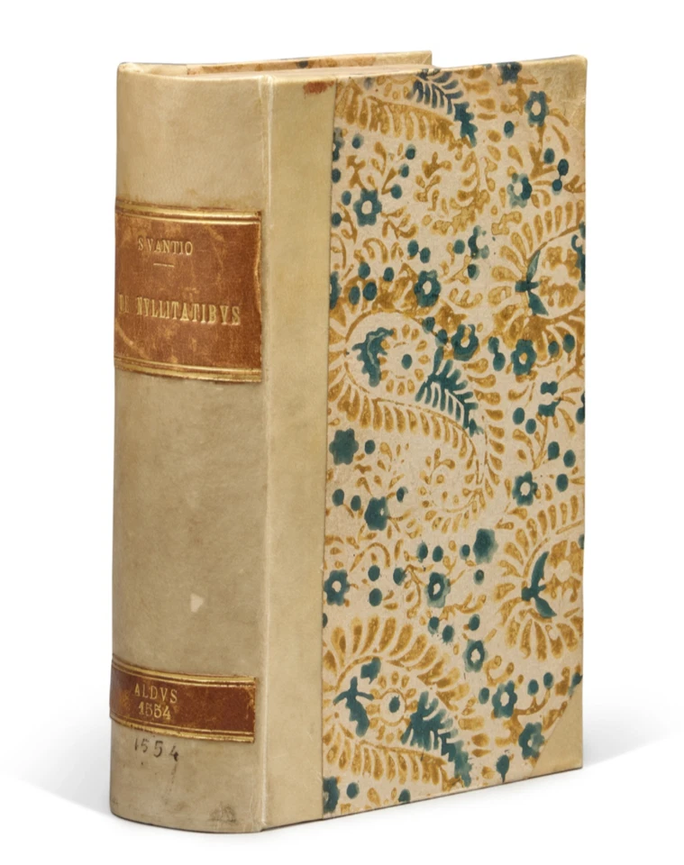 Vanzi 1554 Tractatus de Null. | 1st Aldine Edition | Brooker Copy | Vellum - Image 1 of 4